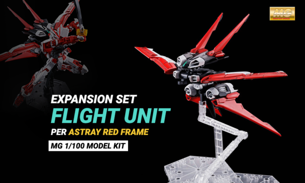 Expansion Set Flight Unit MG 1/100 per Astray Red Frame
