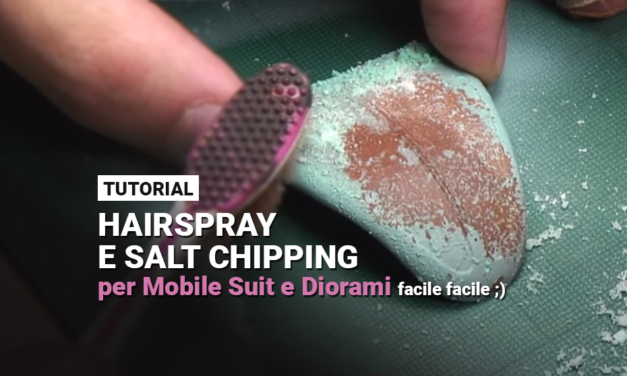 Hairspray e Salt chipping tutorial per beginners