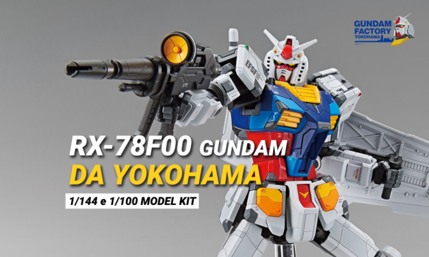 Gunpla RX-78F00 Gundam da Yokohama